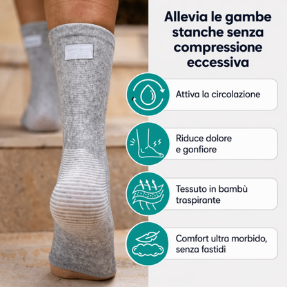 Calzini antifatica in bambù