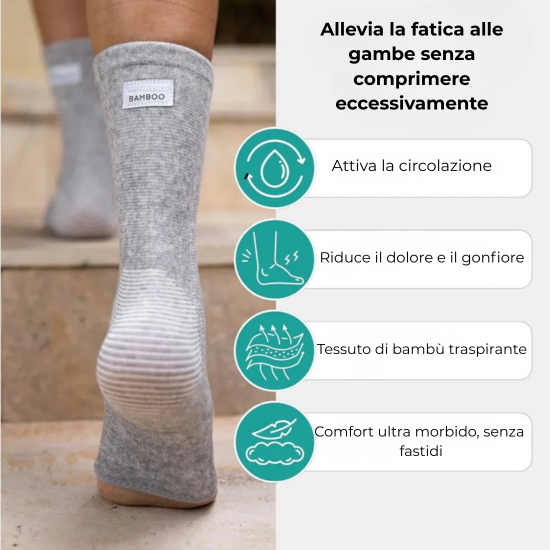 Calze Leggere in Fibra di Bambù